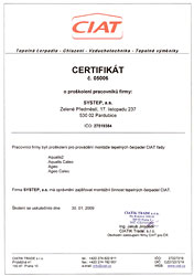 Certifikt Ciat